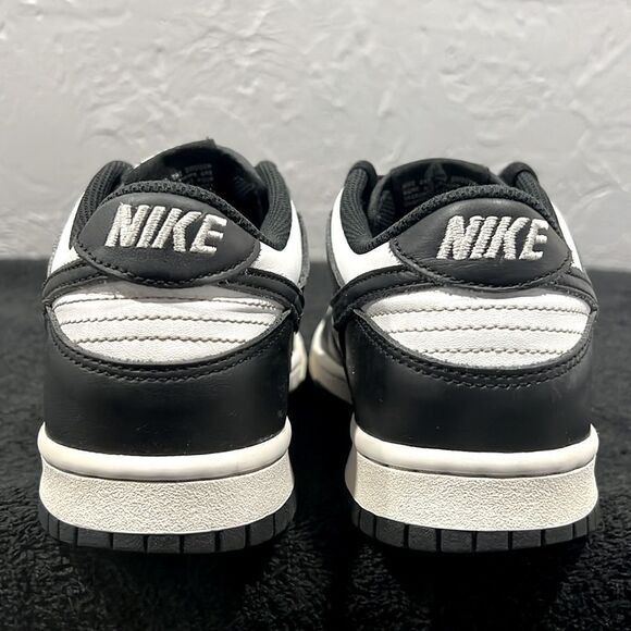 🔥🔥 Nike Dunk Low (Panda) Kids Black and White Sneakers - Big Kids Size 6.5 - E - Picture 6 of 12